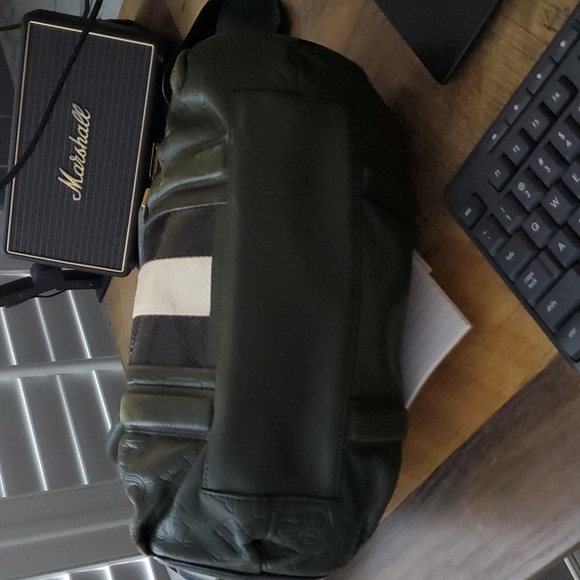 L.A.M.B. Leather and Snakeskin Handbag - Picture 8 of 9